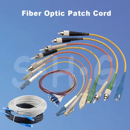 Venta caliente precio de fábrica de alta calidad Ce RoHS aprobado cable de conexión de fibra óptica monomodo con conector Sc FC LC