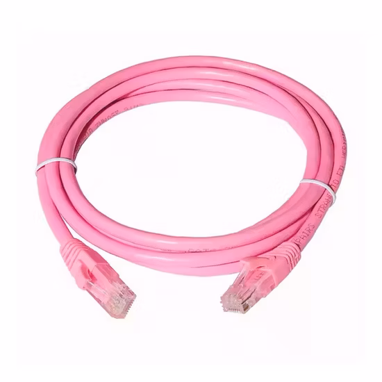 Cable de red RJ45 U/UTP CAT6, cable de conexión CAT6A, color rojo